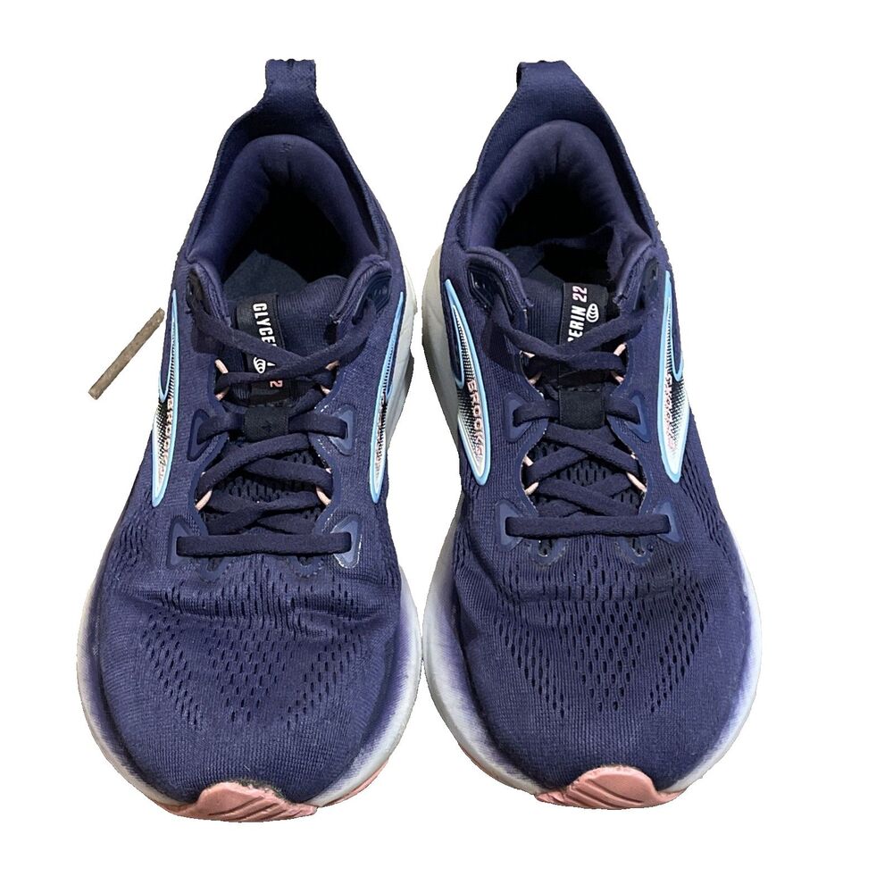 Brooks Glycerin 22 Women's Running Shoes Blue Ribbon Peacoat 1204341B429 Size 8B